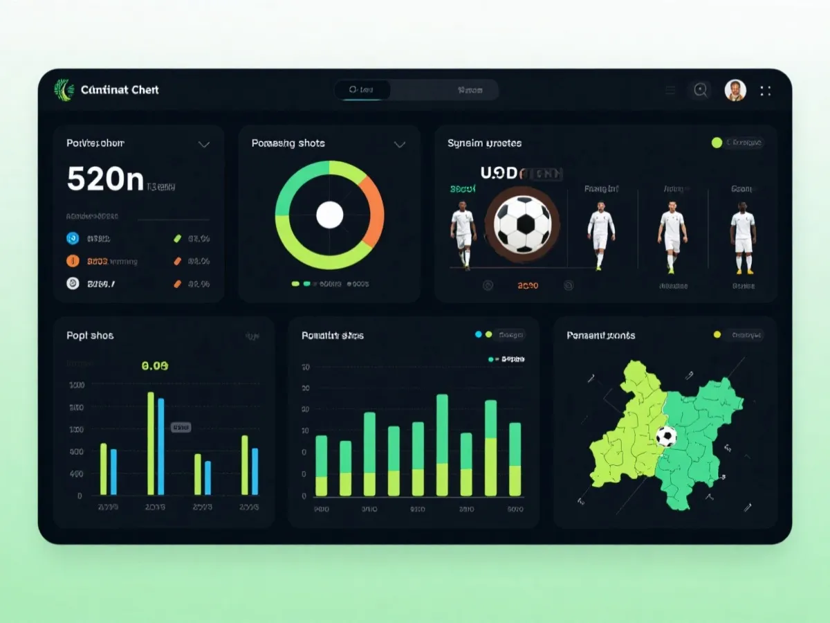 世界杯比赛统计数据示意图